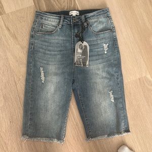 Kendall & Kylie Kouture Denim Bike Shorts